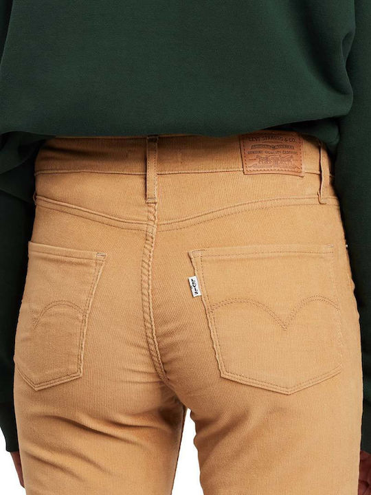 721 Talie înaltă Blugi de damă cu croială skinny Golden Khaki