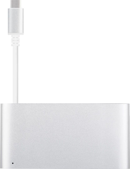 Moshi USB-C Docking Station cu HDMI 4K PD Argint (99MO084204)