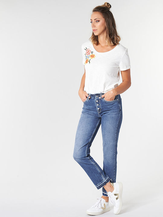 Pepe Jeans Mary High Waist Women's Jean Trousers in Straight Line