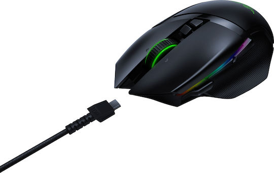 Razer Basilisk Ultimate Ασύρματο RGB Gaming Ποντίκι 20000 DPI Μαύρο
