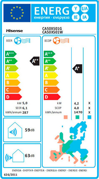 Hisense Noble CA50XS01G/CA50XS01W - Skroutz.gr