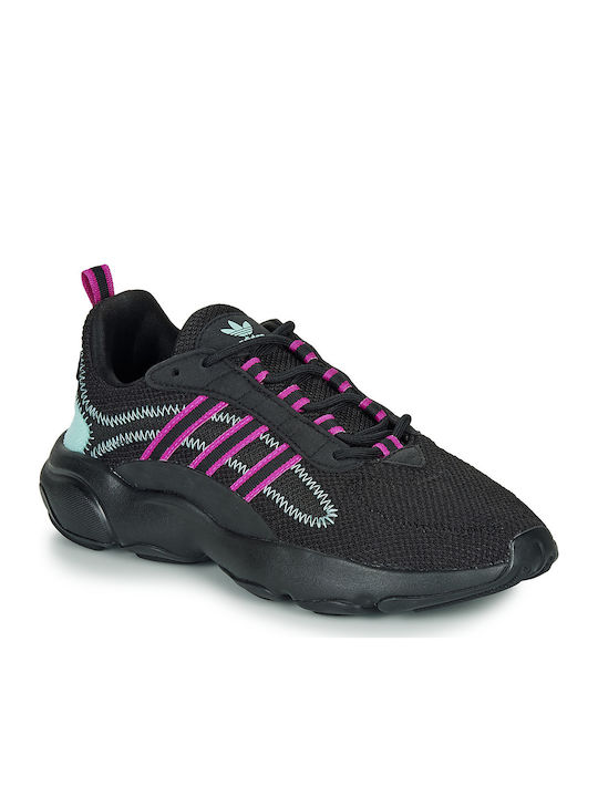 Adidas Haiwee Sneakers Core Black / Vivid Pink / Clear Aqua