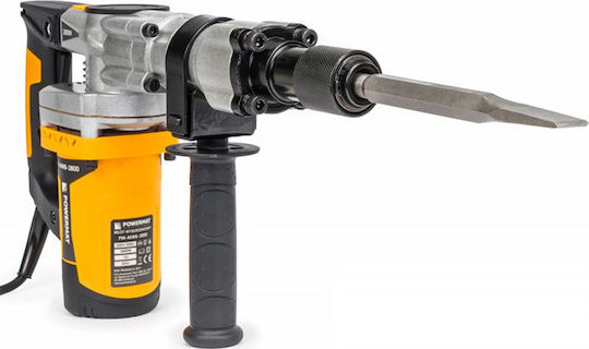 Powermat Percuție Demolator Electrică 2800W cu Suport HEX PM-MWB-2800