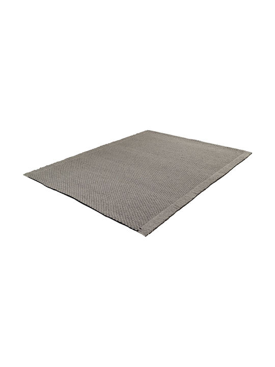 Tapicap Combo Handgefertigt Teppich Rechteckig Wolle Light Grey