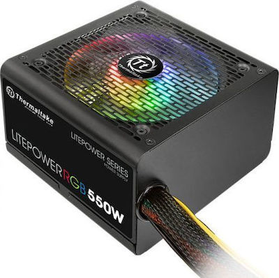 Thermaltake Litepower RGB 550W Τροφοδοτικό Υπολογιστή Full Wired