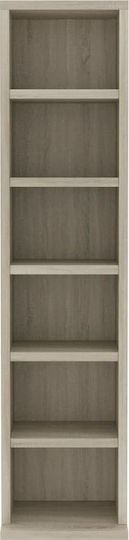 vidaXL Floor Standing Case 108 CD Sonoma Oak 21x16x88cm