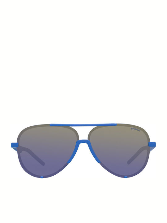 Polaroid Bărbătești Ochelari de soare cu Albastru Cadru și Gri Degrade Polarized Lentilă PLD6017/S ZDI/PW