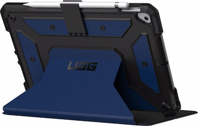 UAG Metropolis Flip Cover Synthetic Leather / Plastic Durable Blue (iPad 2019/2020/2021 10.2'') 121916115050