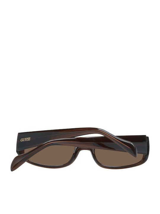 Guess Men's Sunglasses with Brown Plastic Frame GU3588 947