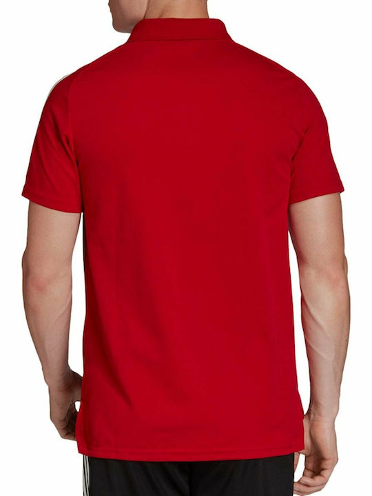 Adidas Condivo 20 Men's Athletic Short Sleeve Blouse Polo Red