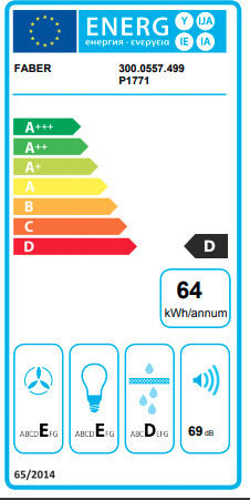 Faber 741 Base A60 Freestanding Vent Hood 60cm Brown
