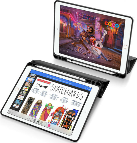 Dux Ducis Domo Флип Капак Черен iPad 2017/2018 9.7"