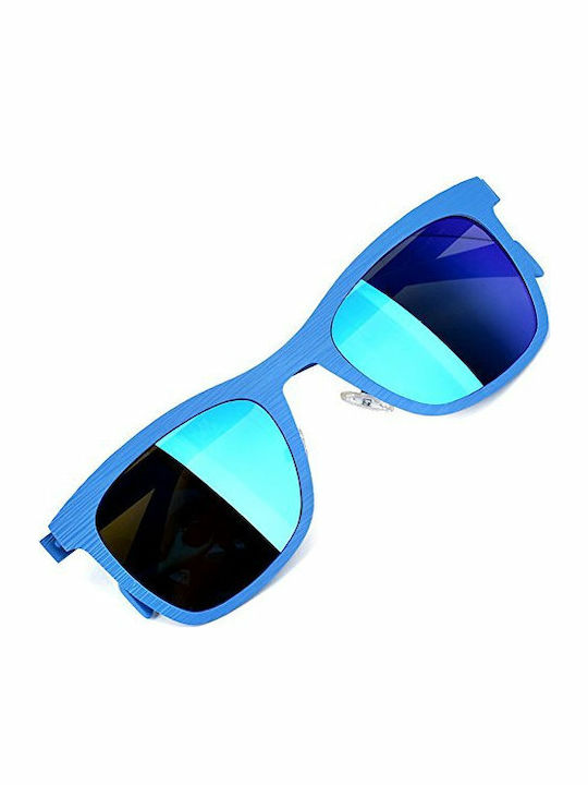 Italia Independent Men's Sunglasses with Blue Metal Frame 0098.027.000