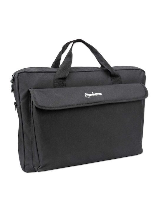 Manhattan London Geantă De umăr / de mână pentru laptop 17.3" în culoarea Negru