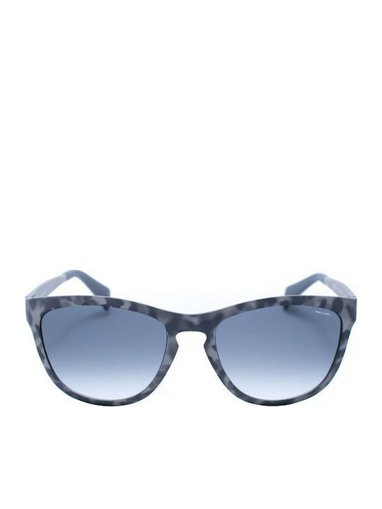 Italia Independent Women's Sunglasses with Gray Plastic Frame and Light Blue Gradient Lens 0111.096.000