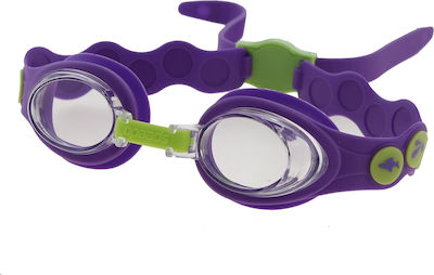 Speedo Sea Squad 808382-7239 Γυαλιά Κολύμβησης Παιδικά με Αντιθαμβωτικούς Φακούς Μωβ