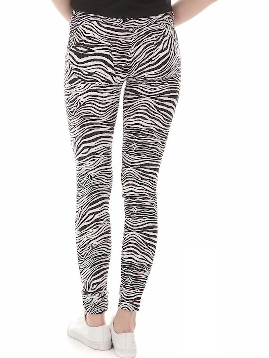 Freddy Wr.Up Shapping Effect Skinny Καθημερινό Κολάν Leopard