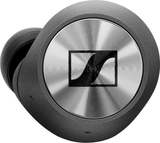 Sennheiser Momentum True Wireless In-ear Bluetooth Handsfree Ακουστικά με Θήκη Φόρτισης Γκρι