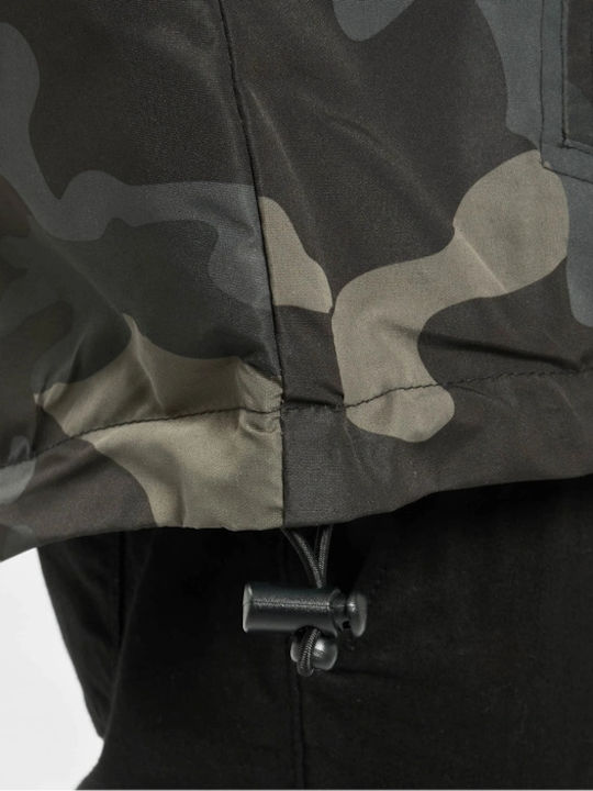 Frontzip Winter Jacket Waterproof and Windproof Darkcamo