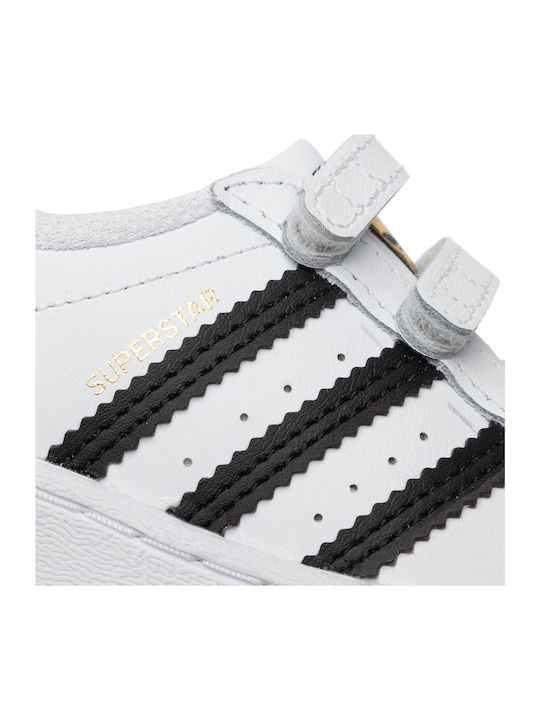 Superstar SUPERSTAR CF I Kinder Sneakers mit Klettverschluss Cloud White / Core Black