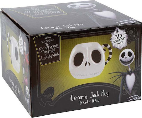 Pyramid International The Nightmare Before Christmas - Jack Head Mug Ceramic White 370ml