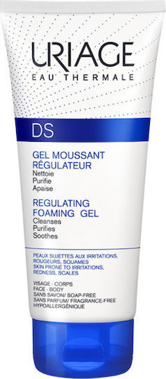 Uriage D.S Regulating Bubble Bath Gel with AHA for Peeling 150ml