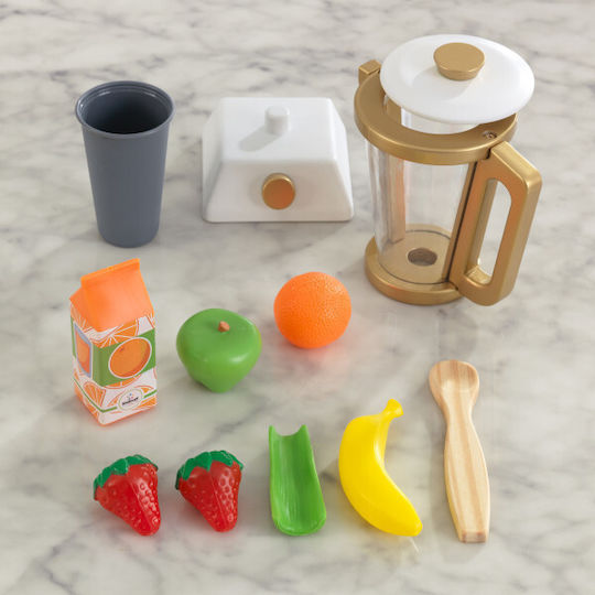 Kidkraft Kinderhaushaltsgerät Modern Metallics Smoothie Set 12Stück