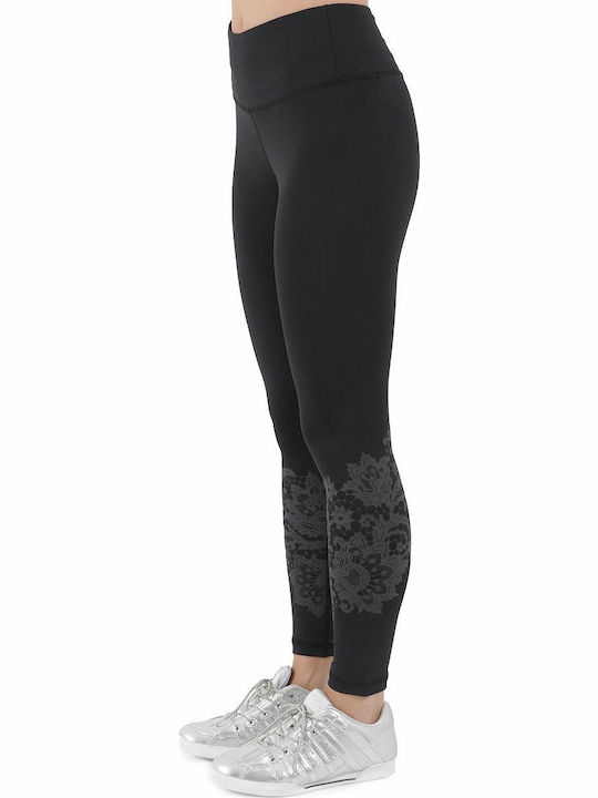 Freddy Super Fit 7/8 Women's Cropped Training Legging Black