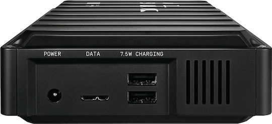 Western Digital Black D10 Game USB 3.2 Externe HDD 8TB 3.5" Schwarz