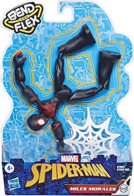 Spider-Man Bend and Flex Miles Morales & Web Accessory για 4+ Ετών 15εκ.