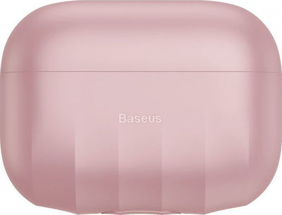 Baseus Shell Hülle Silikon in Rosa Farbe für Apple AirPods Pro