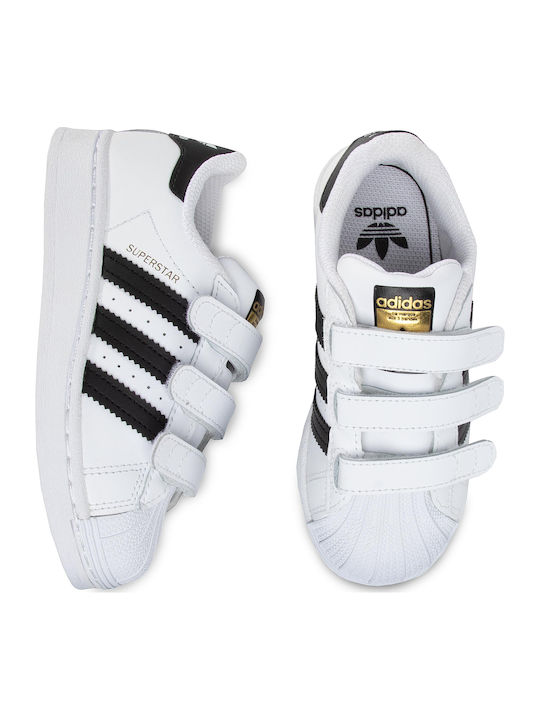 Superstar SUPERSTAR Kinder Sneakers mit Klettverschluss Cloud White / Core Black