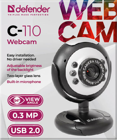 Defender C-110 Camera Web 63110