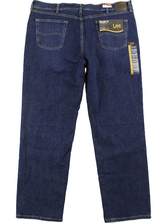 Lee Herren Jeanshose in Relaxed Fit Blau