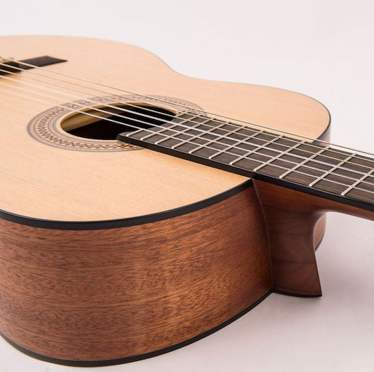 JHS Klassisch Gitarre 4/4 Santos Martinez SM-440 Schwarz