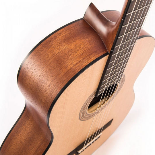 JHS Klassisch Gitarre 4/4 Santos Martinez SM-440 Schwarz