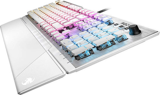 Roccat Vulcan 122 AIMO Gaming Mechanische Tastatur mit Titan taktil Schaltern und RGB-Beleuchtung (Englisch US) Weiß