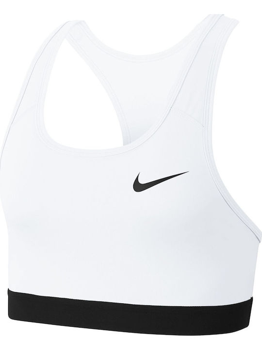 Swoosh Damen Sport-BH Weiß