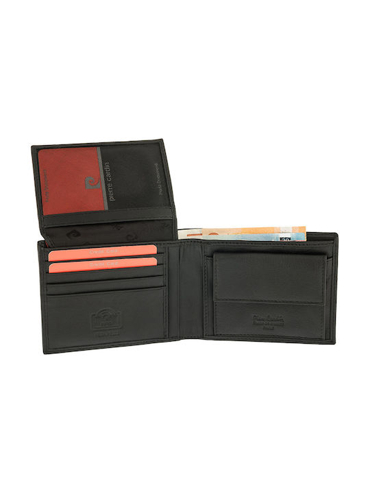 Pierre Cardin TILAK22 8806 Men's Leather Wallet with RFID Black