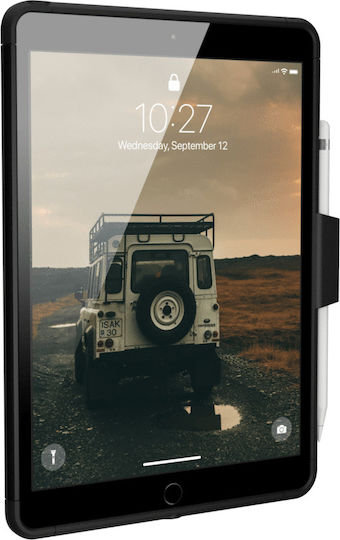 UAG Scout Задна Издръжлива Черна Корица iPad 2019/2020/2021 10.2''