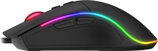 Havit MS1001S RGB Gaming Ποντίκι 7200 DPI Μαύρο