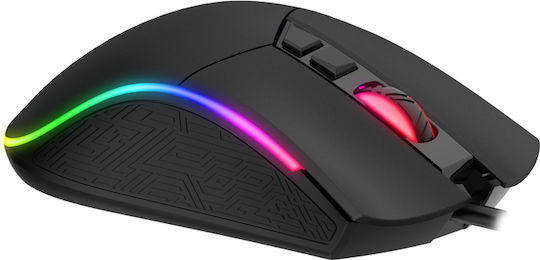 Havit MS1001S RGB Gaming Ποντίκι 7200 DPI Μαύρο