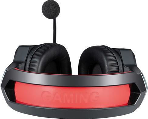 Savio Forge Über Ohr Gaming-Headset mit Verbindung 3,5mm / USB Schwarz