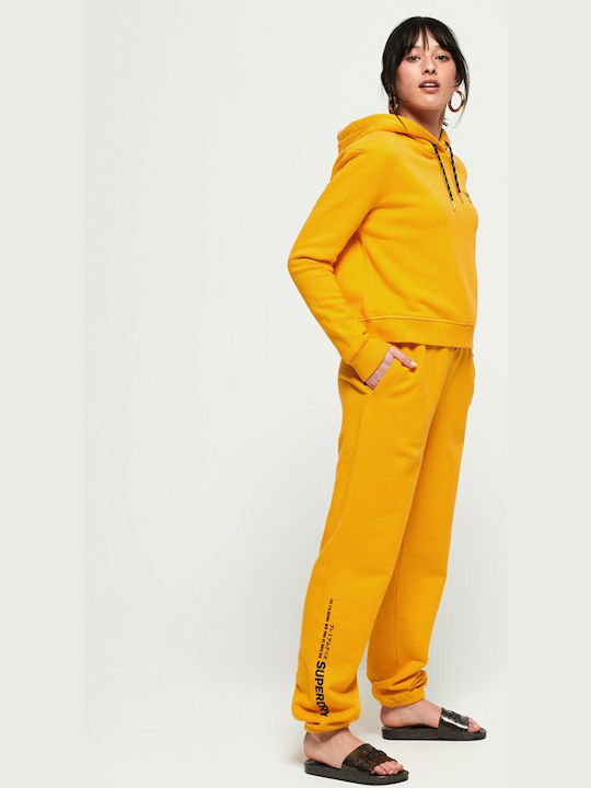 Superdry Elissa Women's Jogger Sweatpants Yellow