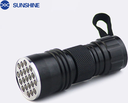 Sunshine Flashlight LED UV Black