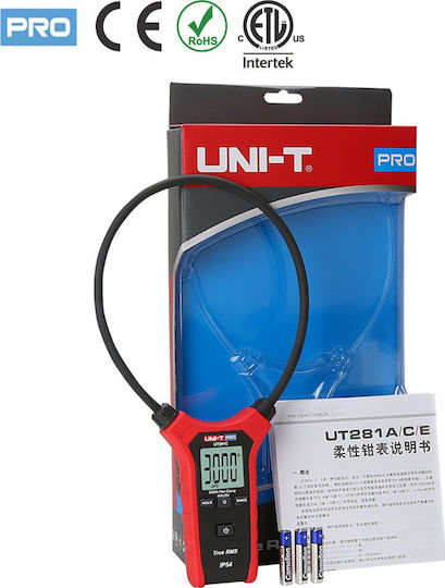 Uni-T Αμπεροτσιμπίδα Digital 3000A AC UT281C Wahre Effektivwert