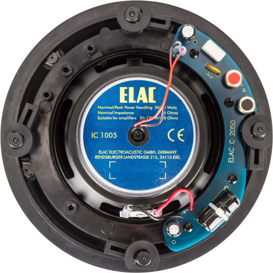 Elac IC-1005 Ηχείο Οροφής (Τεμάχιο) Μαύρο