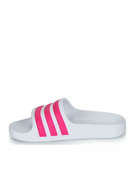 Детски джапанки тип слайдове Фуксия Adilette Aqua K