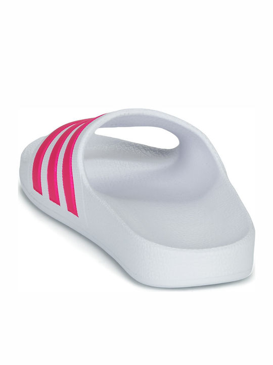 Детски джапанки тип слайдове Фуксия Adilette Aqua K