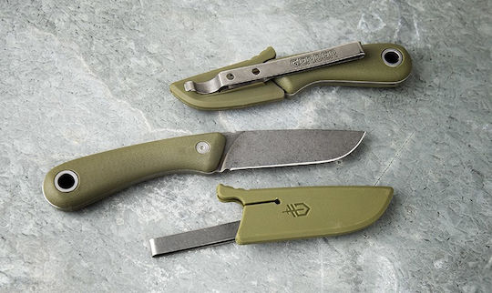 Gerber Spine Knife Green with Sheath